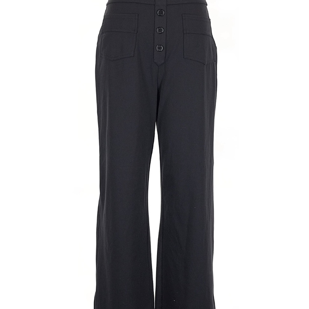 HALARA Black Wide-Leg Pants pet. LG